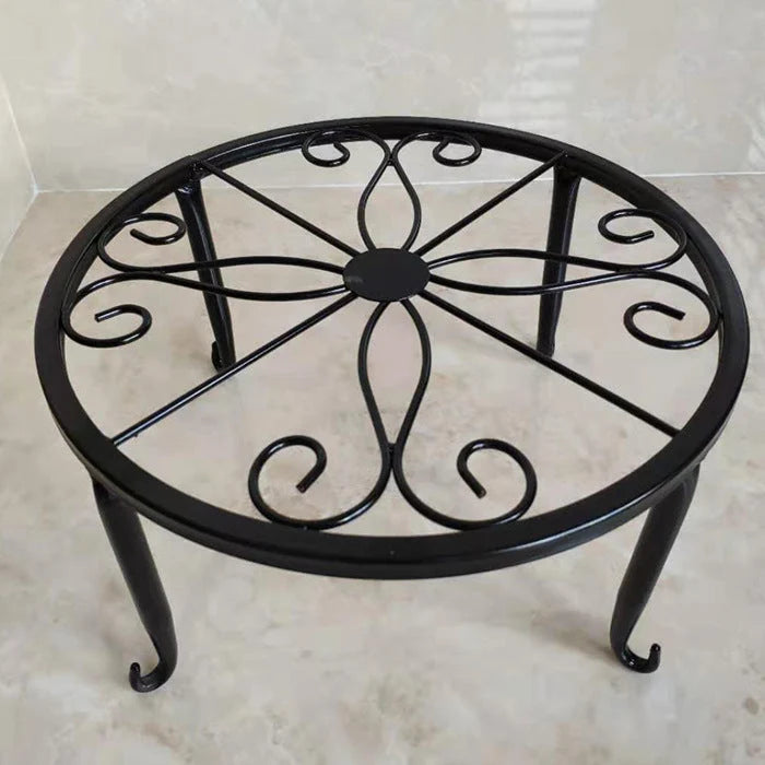 Plant Stand Cast Iron Powder-Coated Indoor & Outdoor