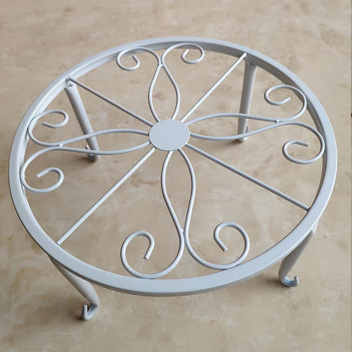 Plant Stand Cast Iron Powder-Coated Indoor & Outdoor