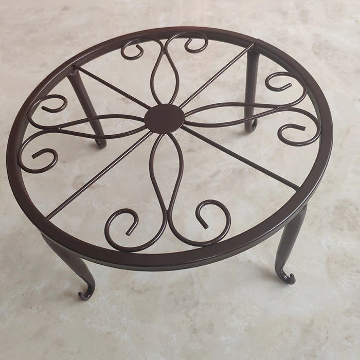 Plant Stand Cast Iron Powder-Coated Indoor & Outdoor