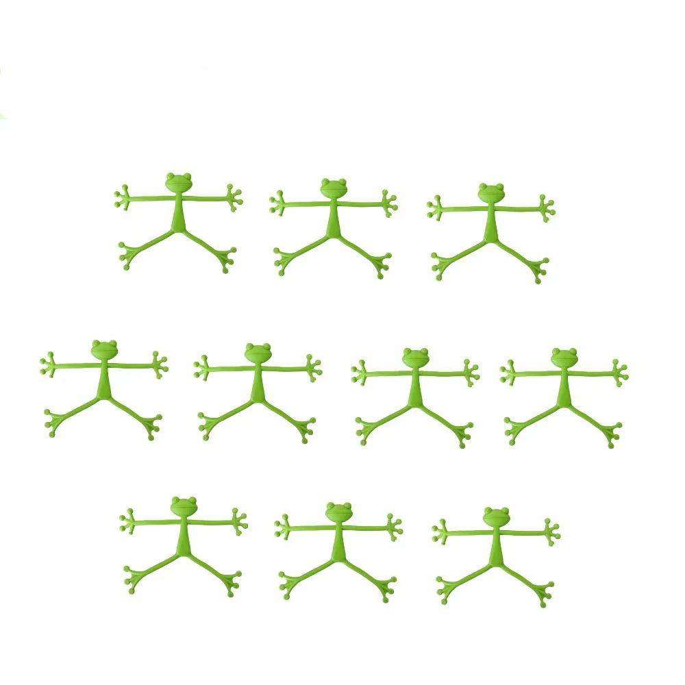 Plant Support Stake Frog Design Compact Plastic