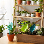 Plant Watering Funnel Leaf-Shaped Direct-to-Root Design