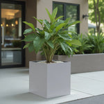 Planter Box Brushed Aluminum Weather-Resistant Indoor Outdoor