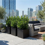 Planter Box Steel-Reinforced Fiberglass 30-Inch Drainage Holes