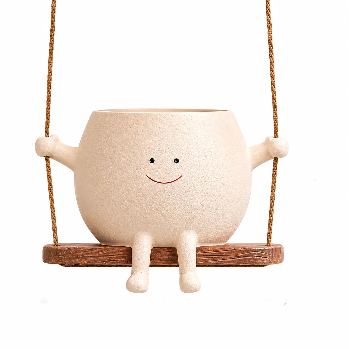 Planter Pot Smiley Face Hanging Swing & Rocking Chair Styles