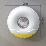 Plastic Bag Dispenser Adhesive-Mount Clear PE Space-Saving