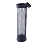 Plastic Bag Dispenser Hanging Mesh with Elastic Bottom Opening