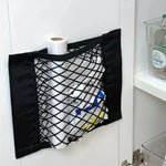 Plastic Bag Organizer Stretch Mesh Adhesive Mounting Sticky Tape
