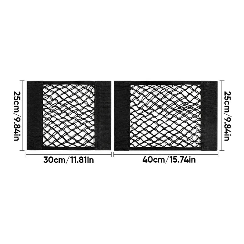 Plastic Bag Organizer Stretch Mesh Adhesive Mounting Sticky Tape