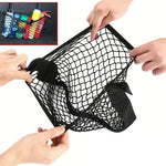 Plastic Bag Organizer Stretch Mesh Adhesive Mounting Sticky Tape