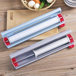Plastic Wrap Dispenser Magnetic Mount Two-Way Sliding Cutter