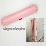 Plastic Wrap Dispenser Magnetic Mount Two-Way Sliding Cutter