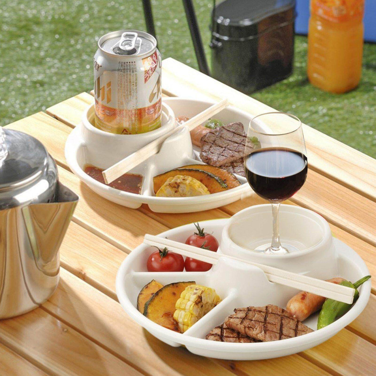 Plate Divided Portion Control Microwave & Dishwasher Safe