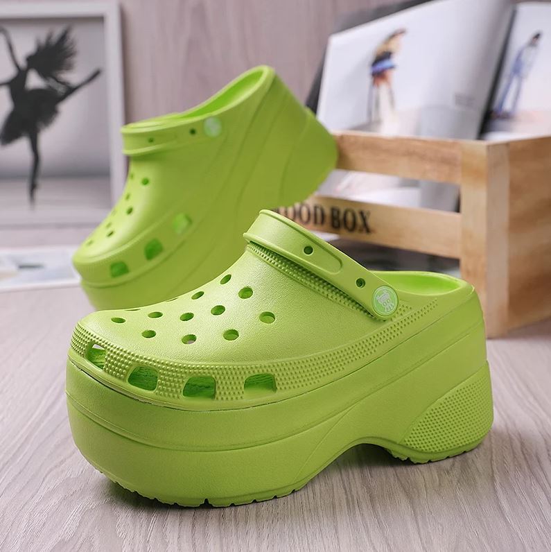 Platform Clogs 4 Inch Waterproof & Slip-Resistant