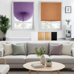 Pleated Window Blind Self-Adhesive Light Filtering Privacy