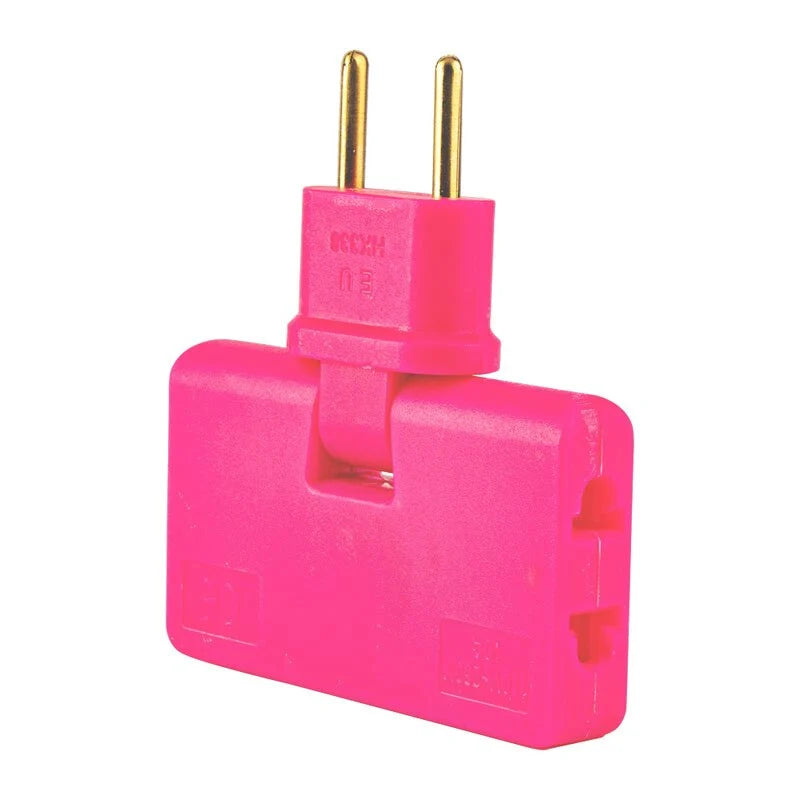 Plug Adapter Rotating Dual USB Ports