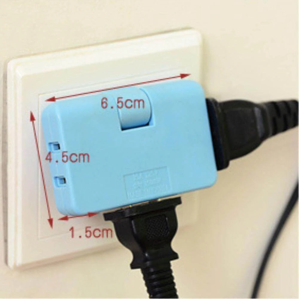 Plug Adapter Rotating Dual USB Ports