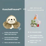Plush Animal Toy Soft Faux Fur Extra-Long Hugging Arms