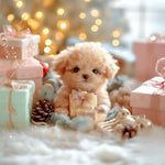 Plush Dog Toy Soft Interactive Moving Design