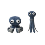 Plush Dog Toy Squeaker & Hidden Treat Pockets