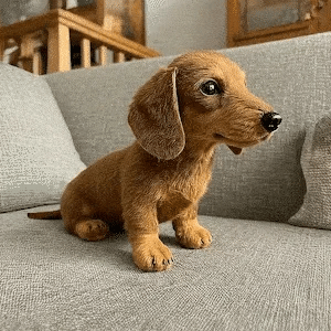 Plush Dog Toy Touch-Activated Lifelike Movements & Ultra-Soft Fur