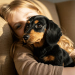 Plush Dog Toy Touch-Activated Lifelike Movements & Ultra-Soft Fur