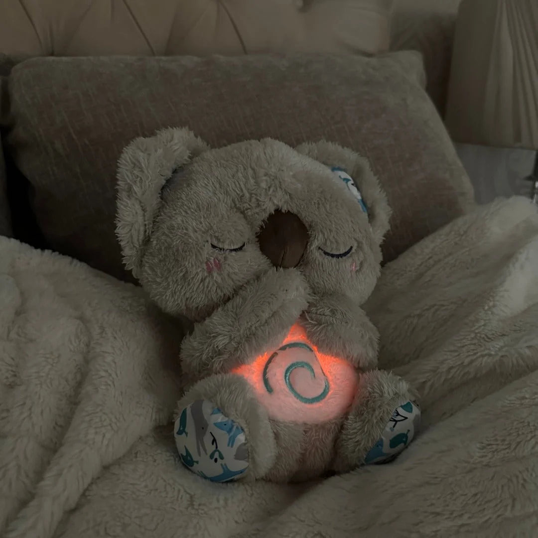 Plush Koala Breathing Simulation Night Light