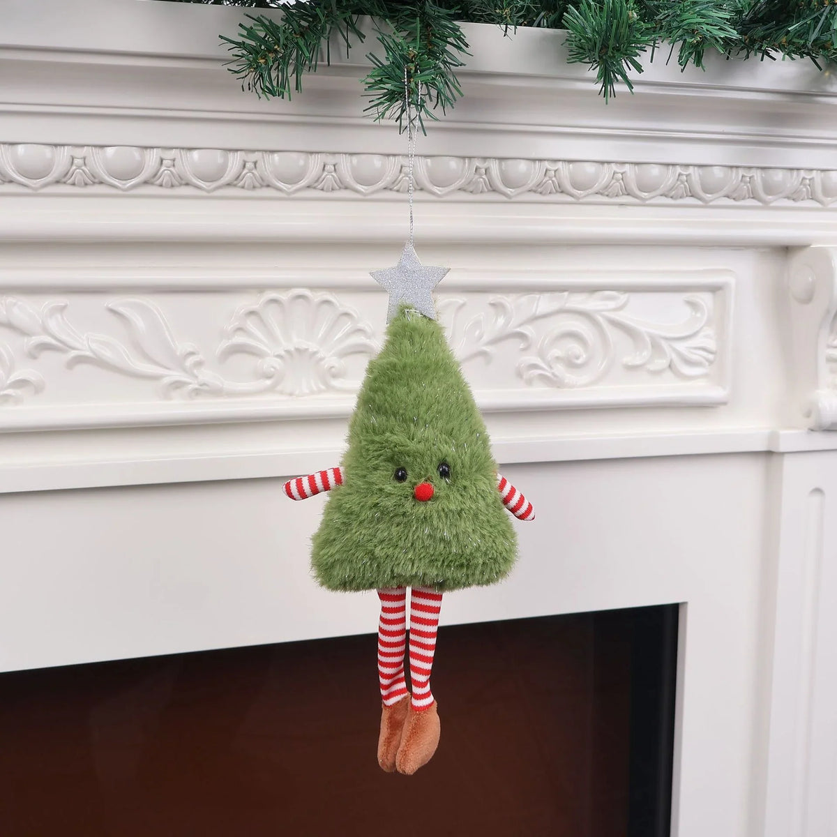 Plush Pastry Figurine Soft Plush Icing & Berry Appliqué
