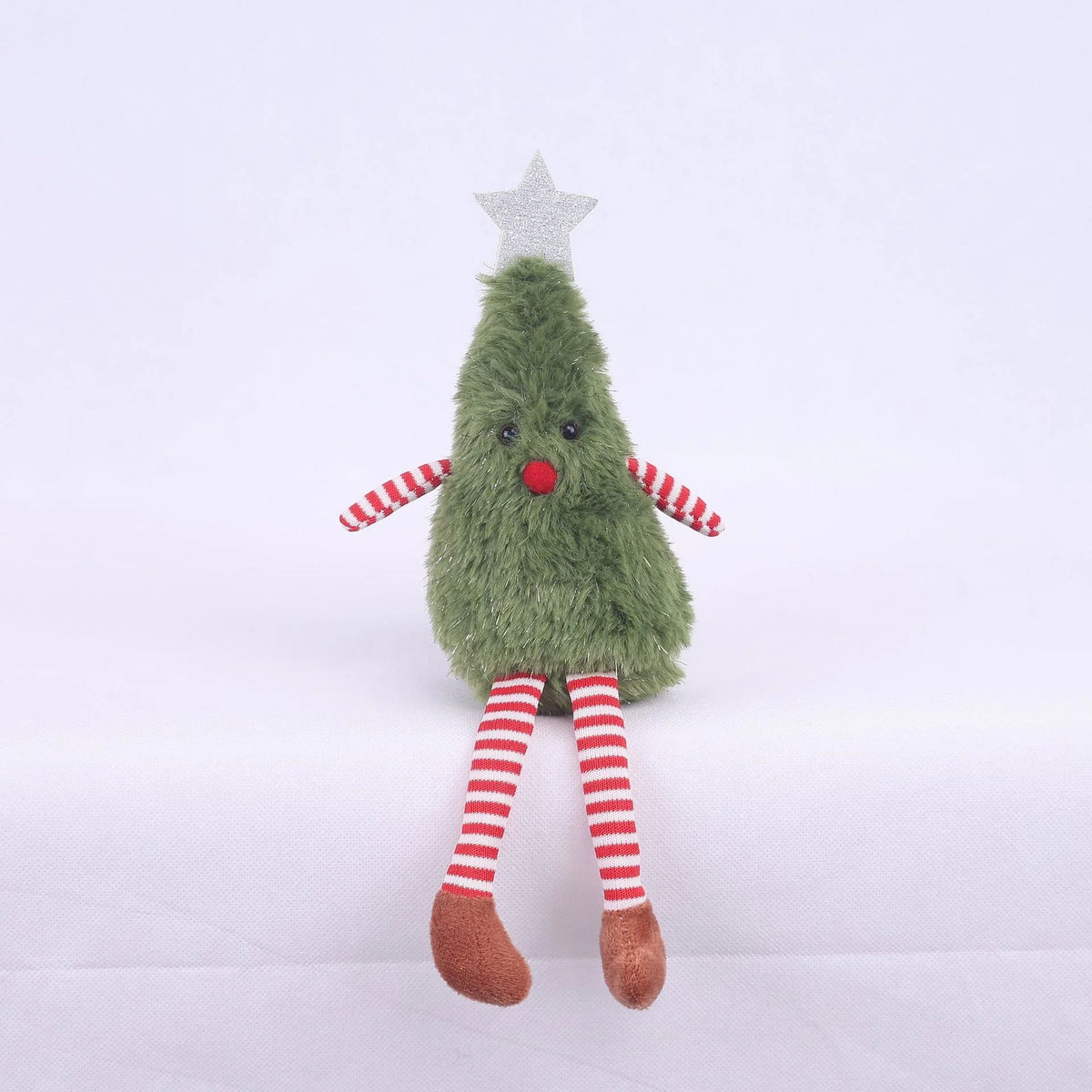 Plush Pastry Figurine Soft Plush Icing & Berry Appliqué