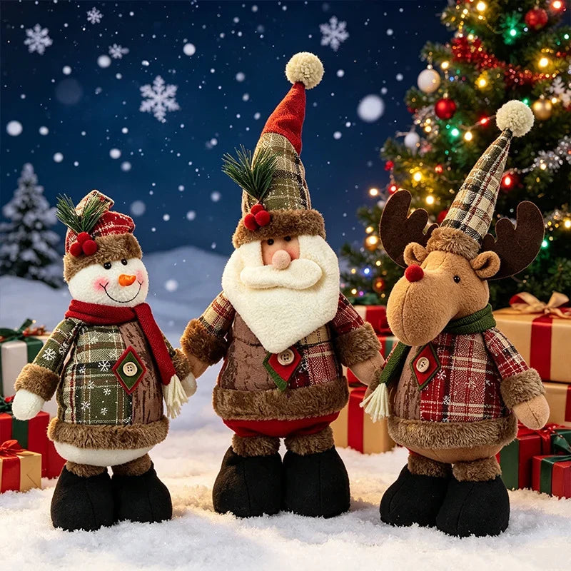 Plush Reindeer Soft Durable Scarf & Hat