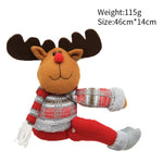 Plush Reindeer Soft Plush Cardigan & Antlers