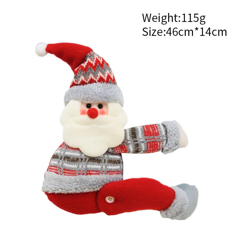 Plush Reindeer Soft Plush Cardigan & Antlers