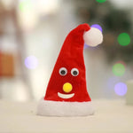 Plush Santa Figure Soft & Durable Fabric Battery-Free Bells