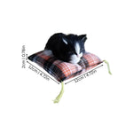 Plush Toy Lifelike Sleeping Cat Cozy Cushion