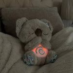 Plush Toy Realistic Breathing Gentle Vibration & Night Light