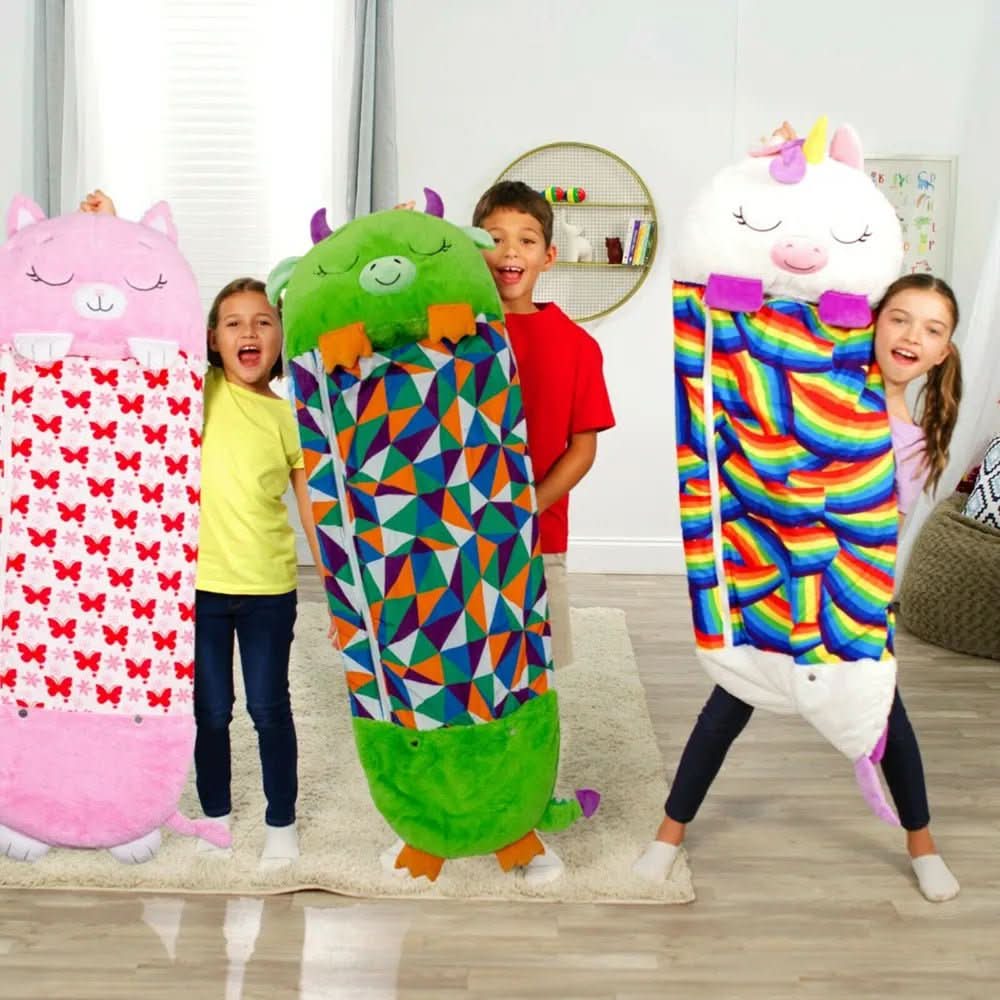 Plush Toy Sleeping Bag 2-In-1 Machine-Washable