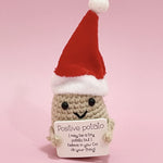 Plush Toy Smiling Santa Hat & Scarf