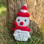 Plush Toy Smiling Santa Hat & Scarf