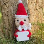 Plush Toy Soft Cuddly Santa Hat & Scarf