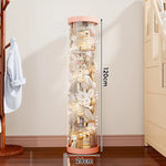 Plush Toy Storage Organizer Transparent Vertical Space-Saving