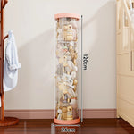 Plush Toy Storage Organizer Transparent Vertical Space-Saving
