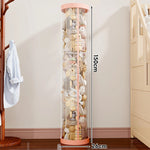 Plush Toy Storage Organizer Transparent Vertical Space-Saving