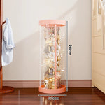 Plush Toy Storage Organizer Transparent Vertical Space-Saving
