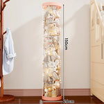 Plush Toy Storage Organizer Transparent Vertical Space-Saving