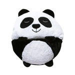 Plush Toy With Integrated Sleeping Bag Machine Washable