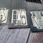 Pocket Multi-Tool Stainless Steel 14-in-1 Credit-Card Size