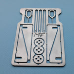 Pocket Multi-Tool Stainless Steel 14-in-1 Credit-Card Size
