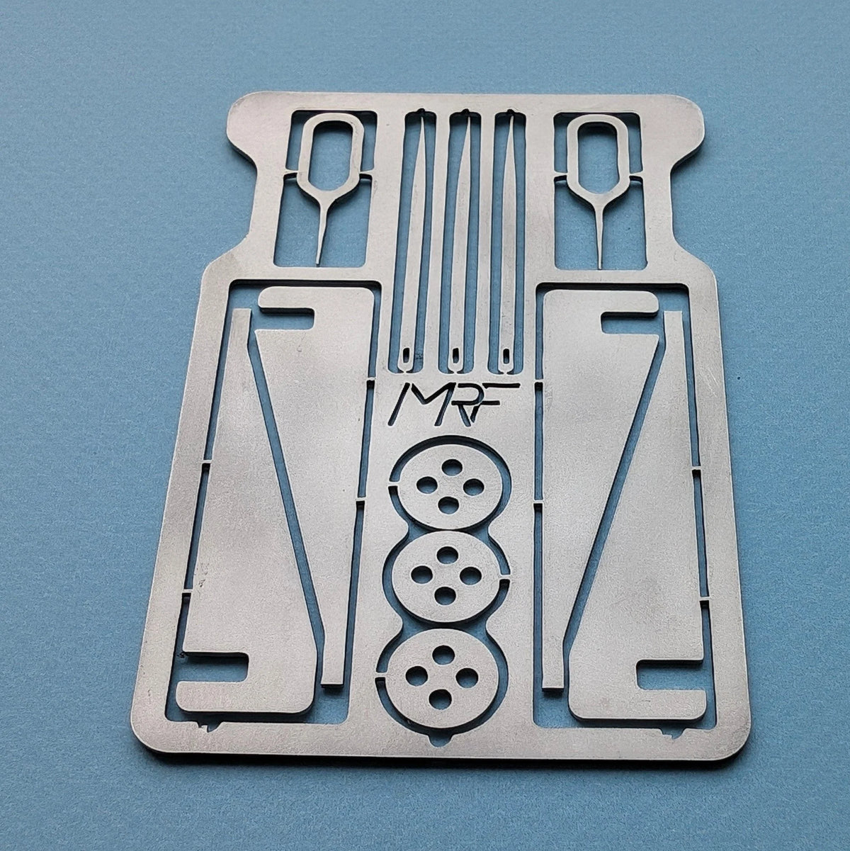 Pocket Multi-Tool Stainless Steel 14-in-1 Credit-Card Size