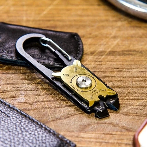 Pocket Multitool 20-in-1 Rotating Stainless Steel