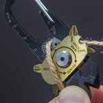 Pocket Multitool 20-in-1 Rotating Stainless Steel