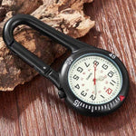 Pocket Watch Clip-On Carabiner Luminous Dial